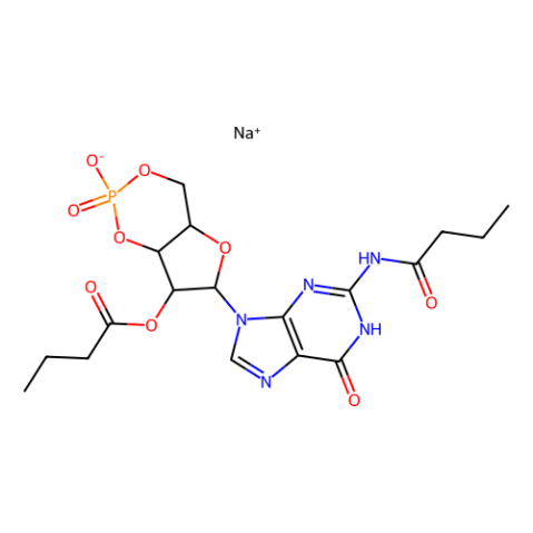 aladdin 阿拉丁 D276144 二丁酰-cGMP 钠盐 51116-00-8 98%