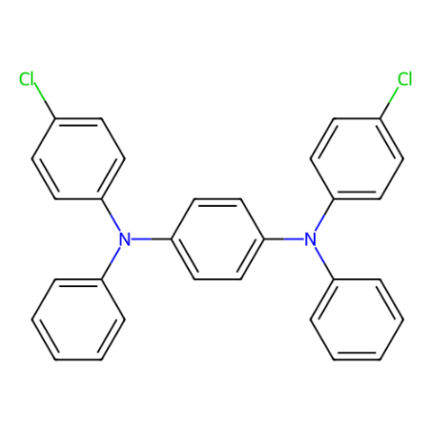 aladdin 阿拉丁 B121455 N,N'-双(4-氯苯基)-N,N'-二苯基-1,4-苯二胺 113703-66-5 98%