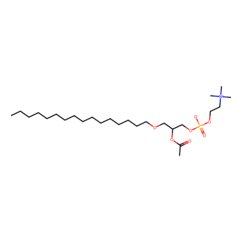 aladdin 阿拉丁 O130783 1-O-十六烷基-2-乙酰基-sn-甘油-3-磷酸胆碱 74389-68-7 ≥98%