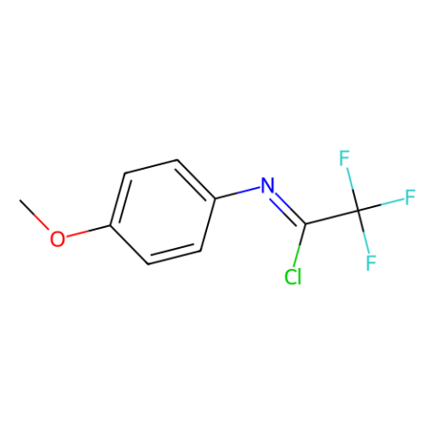 aladdin 阿拉丁 N134846 N-(4-甲氧基苯基)三氟乙亚胺酰氯 75999-66-5 ≥98.0%(GC)