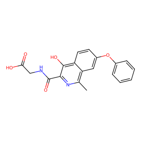 aladdin 阿拉丁 F126178 FG-4592,HIF-α脯氨酰羟化酶抑制剂 808118-40-3 ≥98%