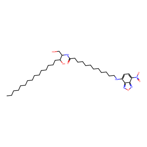 aladdin 阿拉丁 N130254 N-[12-[((7-硝基-2-1,3-苯并恶二唑-4-基)氨基]十二烷酰基]-鞘氨醇 474943-05-0 98%