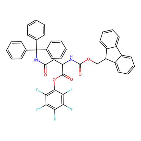 aladdin 阿拉丁 F116815 N-芴甲氧羰基-N'-三苯甲基-L-天门冬酰胺五氟苯酯 132388-64-8 96%