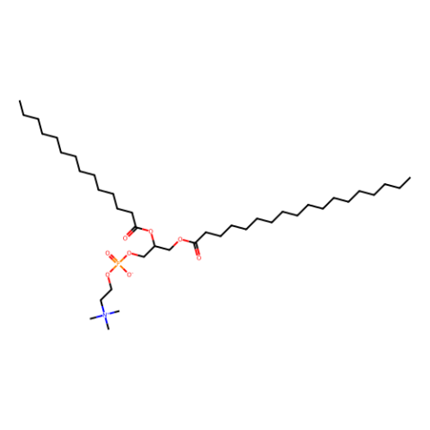 aladdin 阿拉丁 S130454 1-硬脂酰基-2-肉豆蔻酰基-sn-甘油-3-磷酸胆碱 20664-02-2 98%