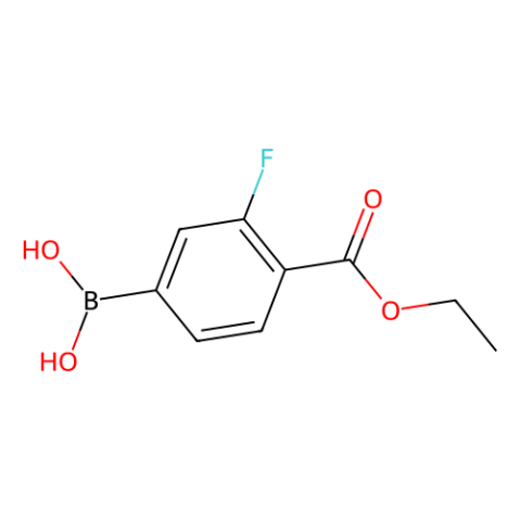 aladdin 阿拉丁 E134466 [4-(乙氧羰基)-3-氟苯基]硼酸(含不同量的酸酐) 874288-38-7 98%