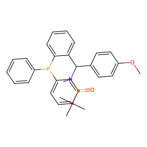 aladdin 阿拉丁 S398583 [S(R)]-N-[(S)-[2-(二苯基膦)苯基](4-甲氧基苯基)甲基]-N-甲基-2-叔丁基亚磺酰胺 2565792-78-9 ≥95%