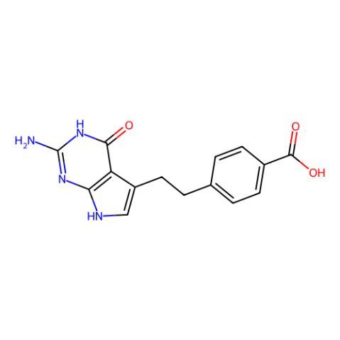 aladdin 阿拉丁 A151697 4-[2-(2-氨基-4,7-二氢-4-氧-3H-吡咯并[2,3-d]嘧啶-5-基)乙基]苯甲酸 137281-39-1 ≥98.0%