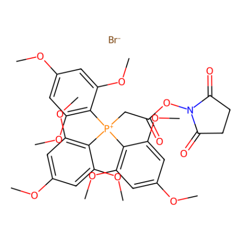 aladdin 阿拉丁 N137531 (N-琥珀酰亚胺基氧代羰基甲基)三(2,4,6-三甲氧苯基)溴化膦 226409-58-1