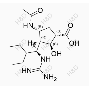 帕拉米韦胍基乙酰基位置异构杂质