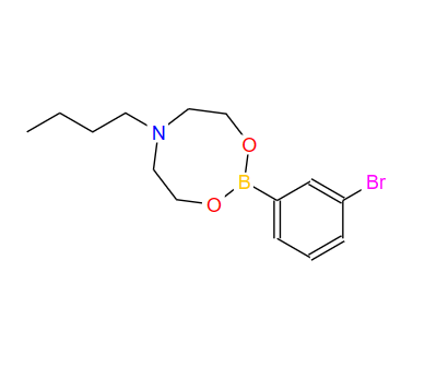 1257641-31-8;3-溴苯基硼酸-N-丁基二乙醇酯;6-Butyl-2-(3-bromophenyl)-1,3,6,2-dioxazaborocane