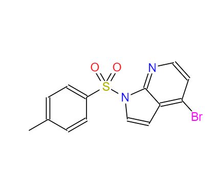 4-溴-1-[(4-甲基苯在)磺酰基]-1H-吡咯并[2,3-B]吡啶