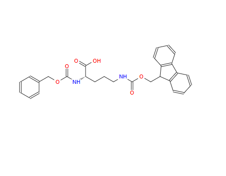 201048-68-2；N-苄氧羰基-N'-芴甲氧羰基-L-鸟氨酸；Z-ORN(FMOC)-OH