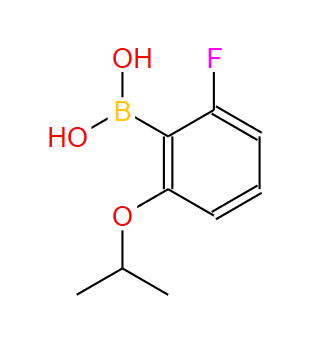 870777-17-6；2-氟-6-异丙氧基苯基硼酸；2-FLUORO-6-ISOPROPOXYPHENYLBORONIC ACID