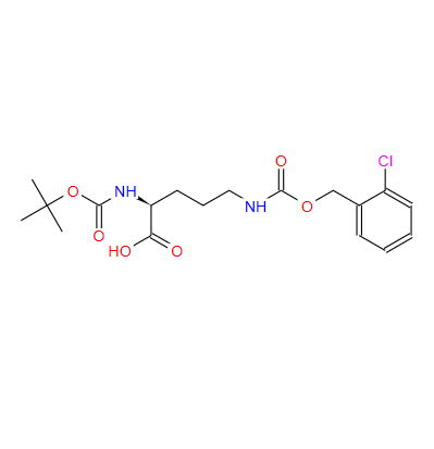 118554-00-0;N-叔丁氧羰基-N'-(2-氯苄氧羰基)-L-鸟氨酸;BOC-ORN(2-CL-Z)-OH