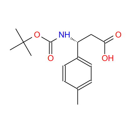 479064-97-6；Boc-(R)-4-甲基-beta-苯丙氨酸；Boc-(R)-3-Amino-3-(4-methylphenyl)propionic acid