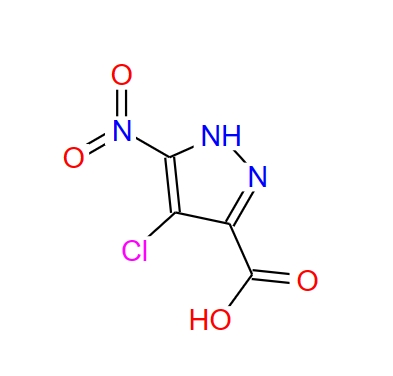 4-氯-5-硝基-1H-吡唑-3-羧酸 84547-92-2