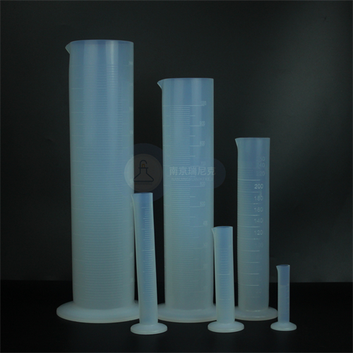 特氟龙量筒多规格PFA量杯高纯电子级含氟塑料量筒