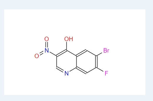 6-溴-7-氟-3-硝基喹啉-4-醇 