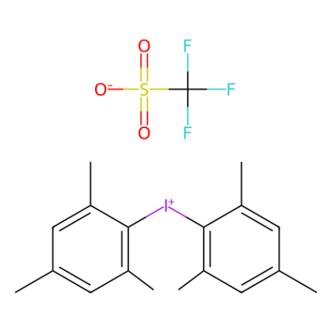 aladdin 阿拉丁 B405225 二(2,4,6-三甲基苯基)碘嗡三氟甲磺酸盐 139139-80-3 98%