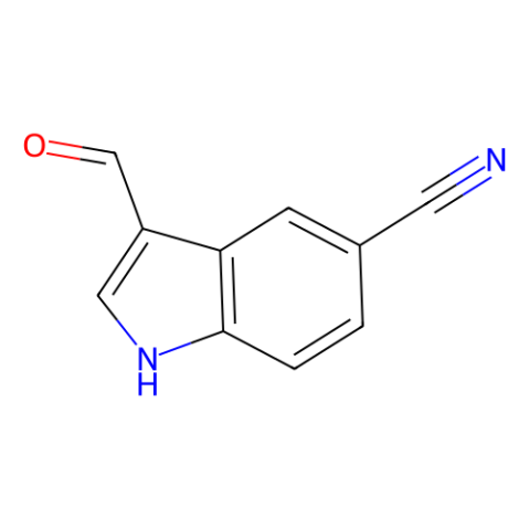 aladdin 阿拉丁 F167902 5-氰基吲哚-3-甲醛 17380-18-6 97%