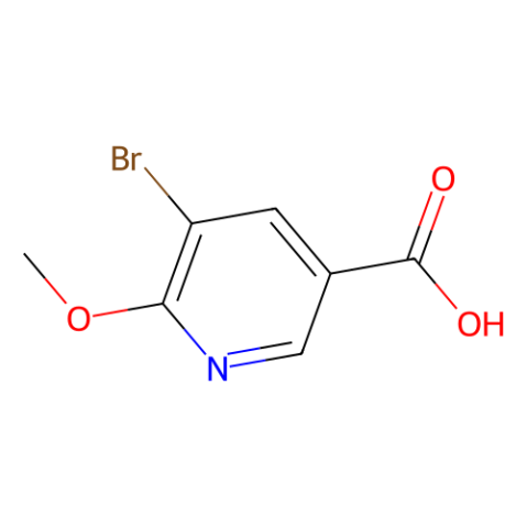 aladdin 阿拉丁 B189935 5-溴-6-甲氧基烟酸 1186194-46-6 97%