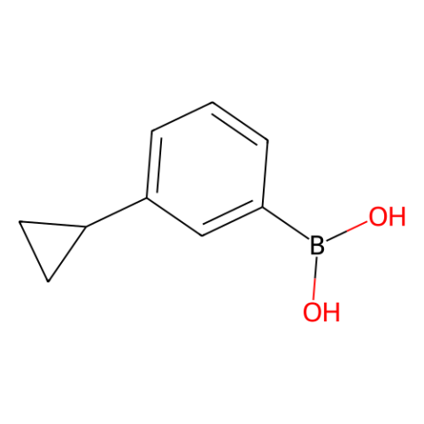 aladdin 阿拉丁 C586249 (3-环丙基苯基)硼酸（含数量不等的酸酐） 1049730-10-0 98%