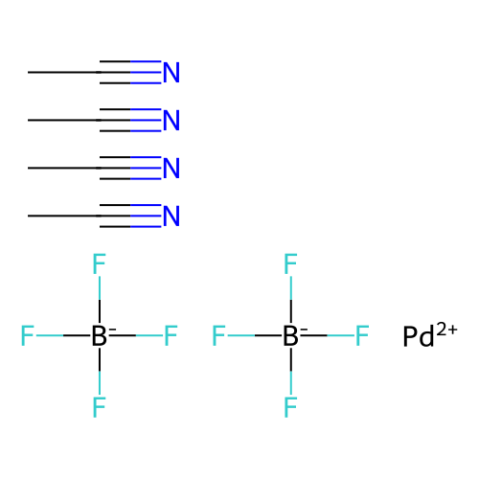 aladdin 阿拉丁 T189078 四乙腈四氟硼酸钯 21797-13-7 Pd≥24%