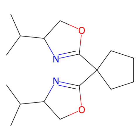 aladdin 阿拉丁 C401593 (4S,4'S)-2,2'-环戊亚基双[4,5-二氢-4-异丙基噁唑] 1379452-52-4 95%
