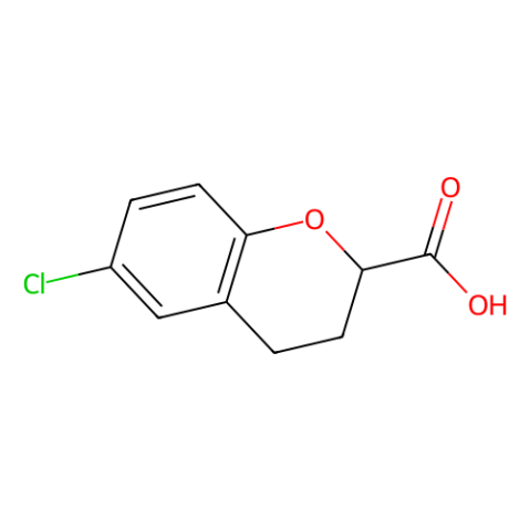 aladdin 阿拉丁 C589000 6-氯-3,4-二氢-2H-1-苯并吡喃-2-羧酸 40026-24-2 97%
