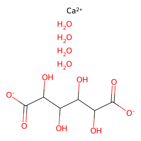 aladdin 阿拉丁 C473792 D-糖酸钙四水合物 5793-89-5 98.5-102%（KT）