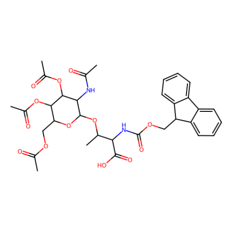 aladdin 阿拉丁 N302261 N-芴甲氧羰基-O-(2-乙酰氨基-2-脱氧-3,4,6-三-O-乙酰基-α-D-吡喃半乳糖基)-L-苏氨酸 116783-35-8 ≥98%