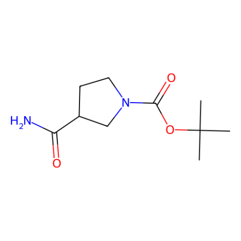 aladdin 阿拉丁 C166601 1-Boc-吡咯烷-3-甲酰胺 122684-34-8 97%