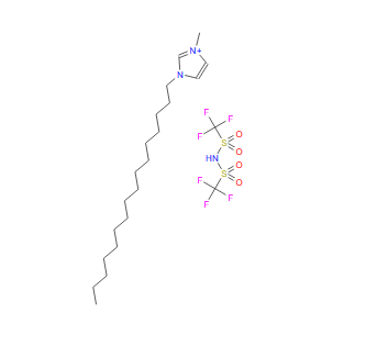 1-十六烷基-3-甲基咪唑双三氟甲磺酰亚胺盐；404001-50-9