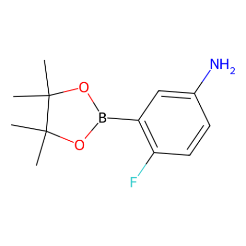 aladdin 阿拉丁 F586447 4-氟-3-(4,4,5,5-四甲基-1,3,2-二氧杂硼杂环戊烷-2-基)苯胺 1152441-29-6 95%