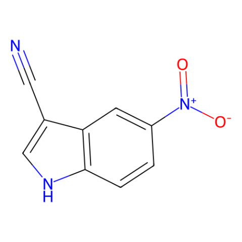 aladdin 阿拉丁 N194728 5-硝基吲哚-3-甲腈 7147-14-0 97%