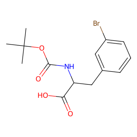 aladdin 阿拉丁 R183236 (R)-N-Boc-3-溴苯丙氨酸 261360-77-4 97%