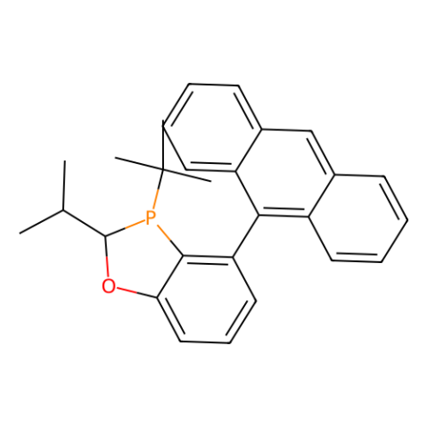 aladdin 阿拉丁 S282185 （2S，3S）-4-（蒽-9-基）-3-（叔丁基）-2-异丙基-2,3-二氢苯并[d] [1,3]氧杂磷杂环戊烯 1891002-61-1 97%,>99% ee