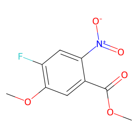 aladdin 阿拉丁 M181833 4-氟-5-甲氧基-2-硝基苯甲酸甲酯 159768-50-0 95%