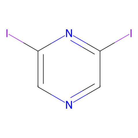 aladdin 阿拉丁 D185351 2,6-二碘吡嗪 58138-79-7 95%