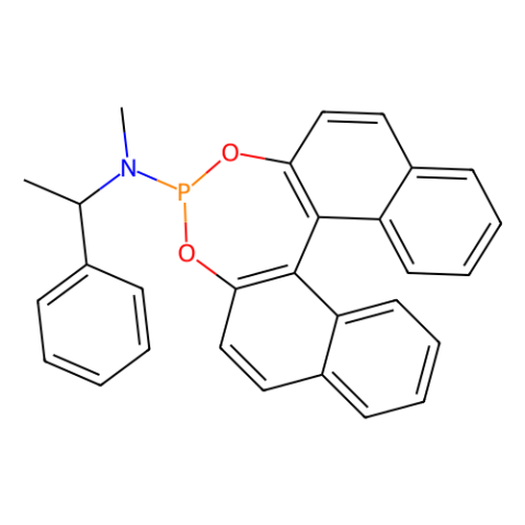 aladdin 阿拉丁 M282126 (11bR)-N-甲基-N-[(R)-1-苯基乙基]-联萘并[2,1-d:1',2'-f][1,3,2]二氧膦杂-4-胺 1021439-57-5 96%