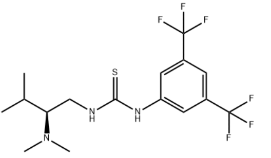 aladdin 阿拉丁 N281668 N-[3,5-双(三氟甲基)苯基]-N'-[(2S)-2-(二甲基氨基)-3-甲基丁基]硫脲 1048692-60-9 95%,99% ee