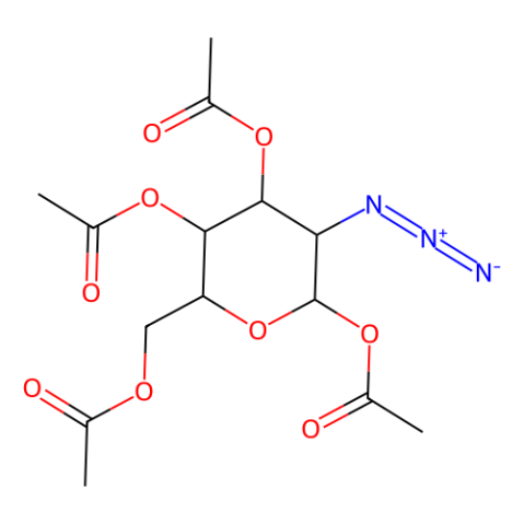 aladdin 阿拉丁 T304355 1,3,4,6-四-O-乙酰基-2-叠氮-2-脱氧-α-D-吡喃半乳糖 67817-30-5 ≥98%