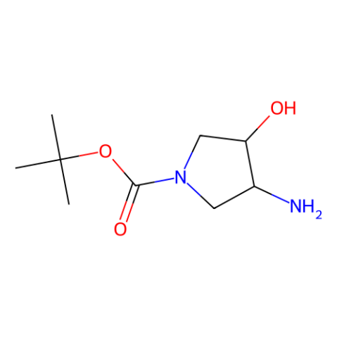 aladdin 阿拉丁 R183743 (3R,4R)-3-氨基-1-Boc-4-羟基吡咯烷 330681-18-0 98%