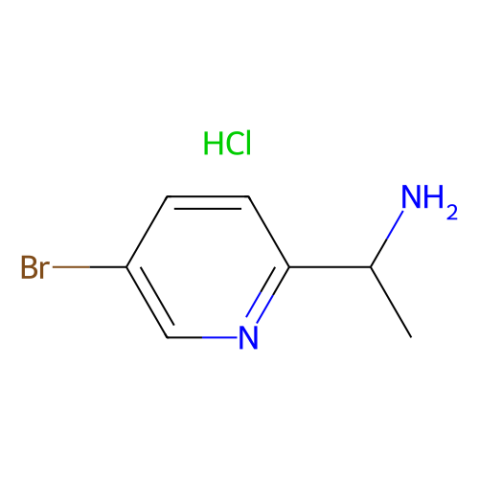 aladdin 阿拉丁 R489263 (R)-1-(5-溴吡啶-2-基)乙-1-胺盐酸盐 953780-70-6 97%
