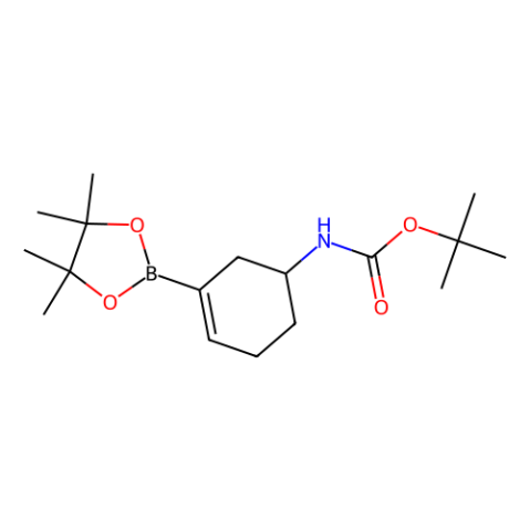 aladdin 阿拉丁 T586500 (3-硼酸频哪醇酯基环己-3-烯-1-基)氨基甲酸叔丁酯 1175298-09-5 95%