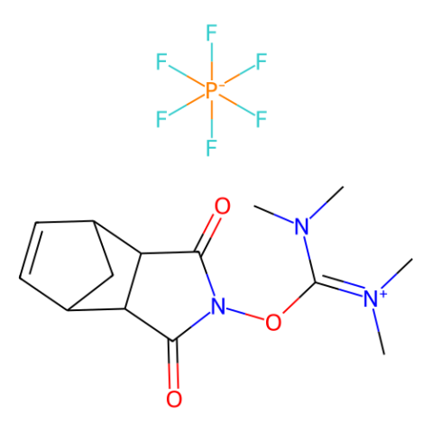 aladdin 阿拉丁 E293026 2-(内-5-降冰片烯-2,3-二羧酰亚胺)-1,1,3,3-四甲基脲六氟磷酸盐(HNTU) 208462-94-6 98%