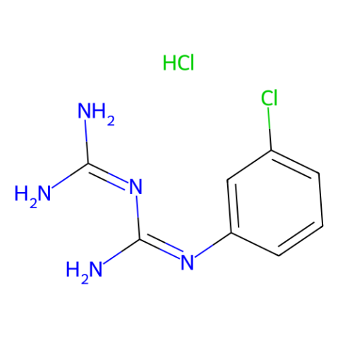 aladdin 阿拉丁 C168540 1-(3-氯苯基)双胍盐酸盐 2113-05-5 97%