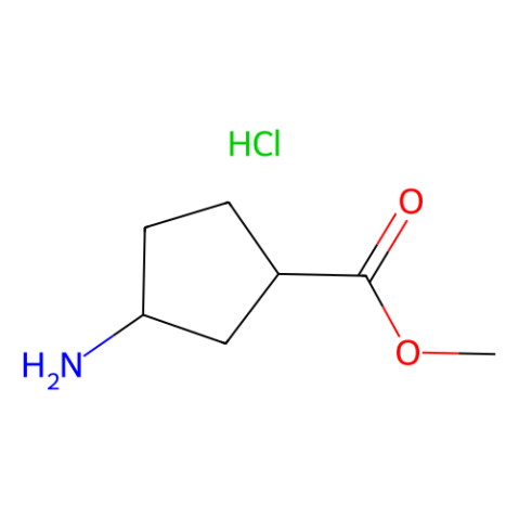 aladdin 阿拉丁 M175133 (1R,3S)-3-氨基环戊烷-1-羧酸甲酯盐酸盐 180196-56-9 97%