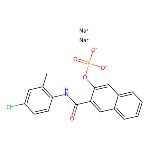 aladdin 阿拉丁 N347562 萘酚AS-TR磷酸二钠盐 4264-93-1 ≥99%