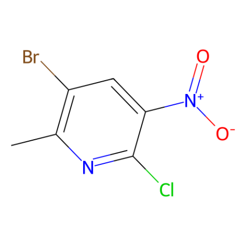 aladdin 阿拉丁 B191749 2-氯-3-硝基-5-溴-6-甲基吡啶 186413-75-2 97%